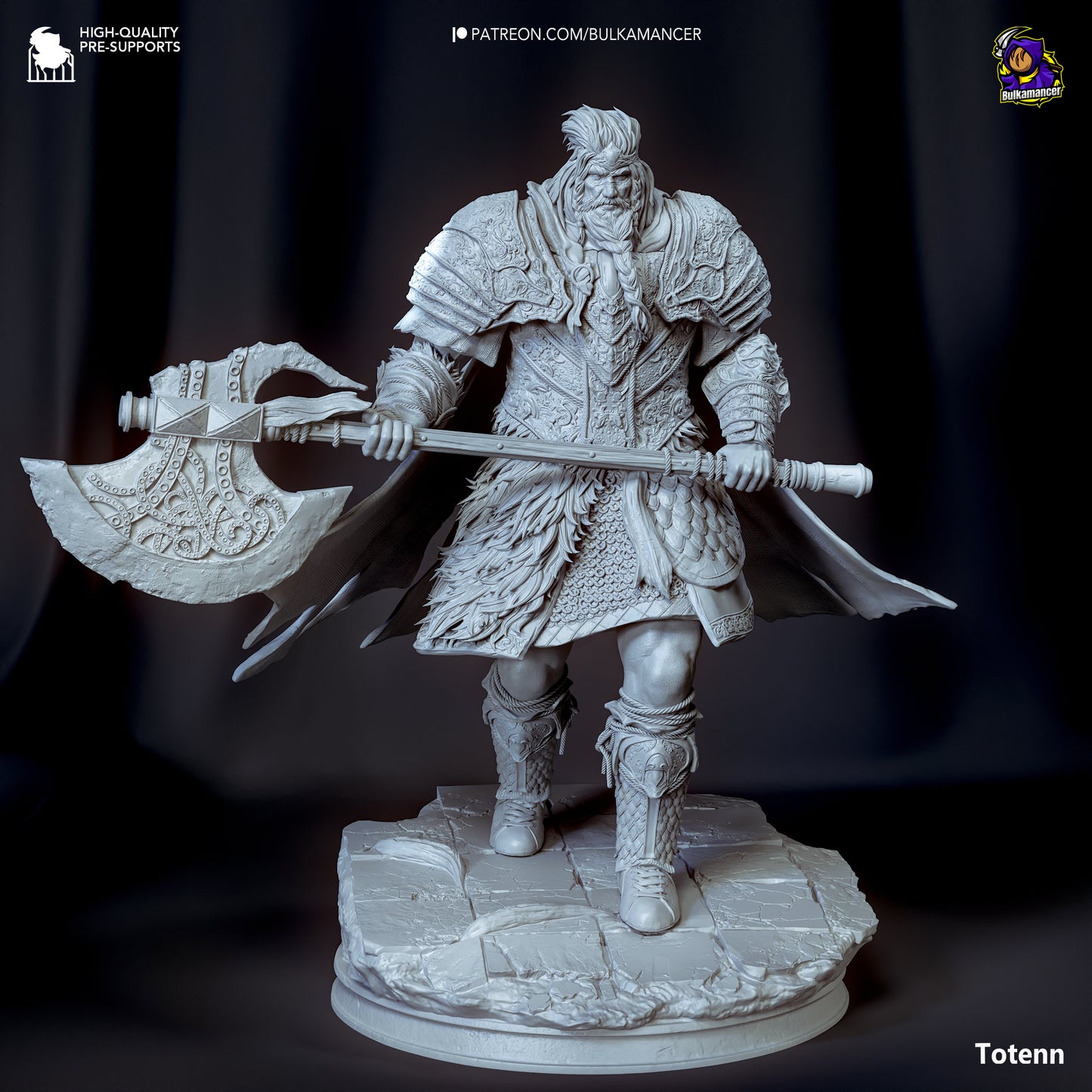 Godfrey | 13.5-Inch Resin Model Kit | Elden Ring - First Elden Lord