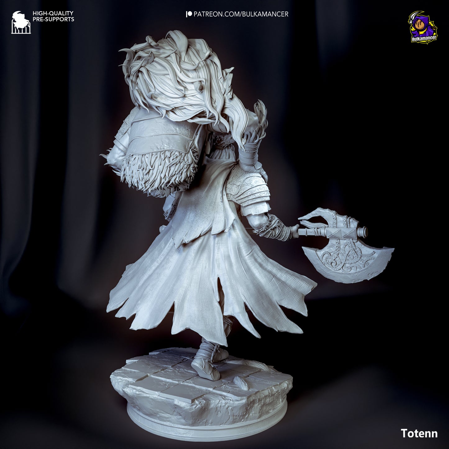 Godfrey | 13.5-Inch Resin Model Kit | Elden Ring - First Elden Lord