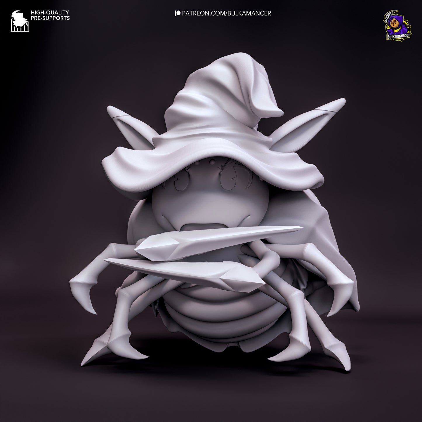 Chibi Kumoko’s Quartet | 3-Inch Resin Model Kit | So I’m a Spider, So What?