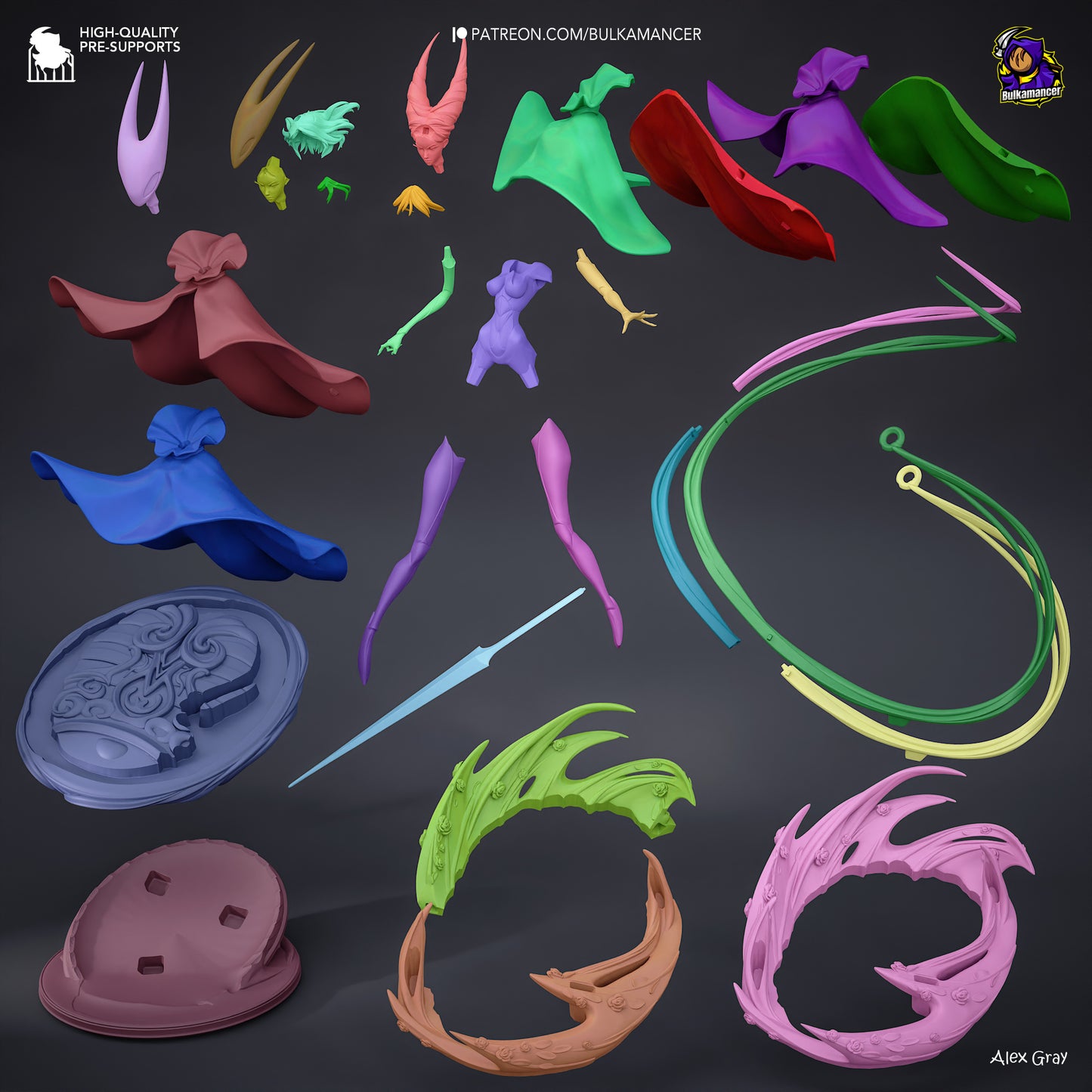 Hornyt | 12-Inch Resin Model Kit | Horny Hollow Knight Silksong