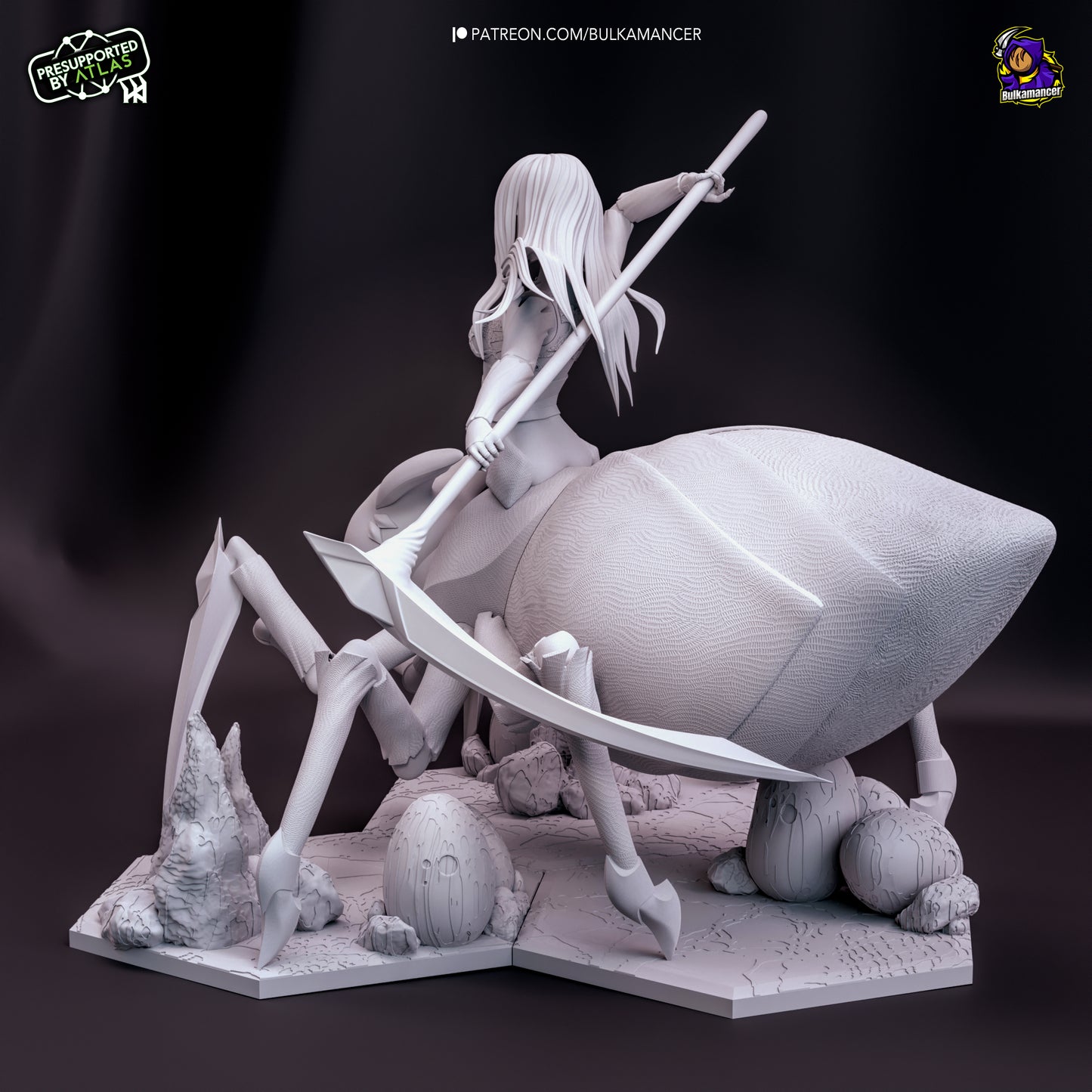 Kumoko and Chibi Spiders | 9.5-Inch Resin Model Kit | So I’m a Spider, So What?