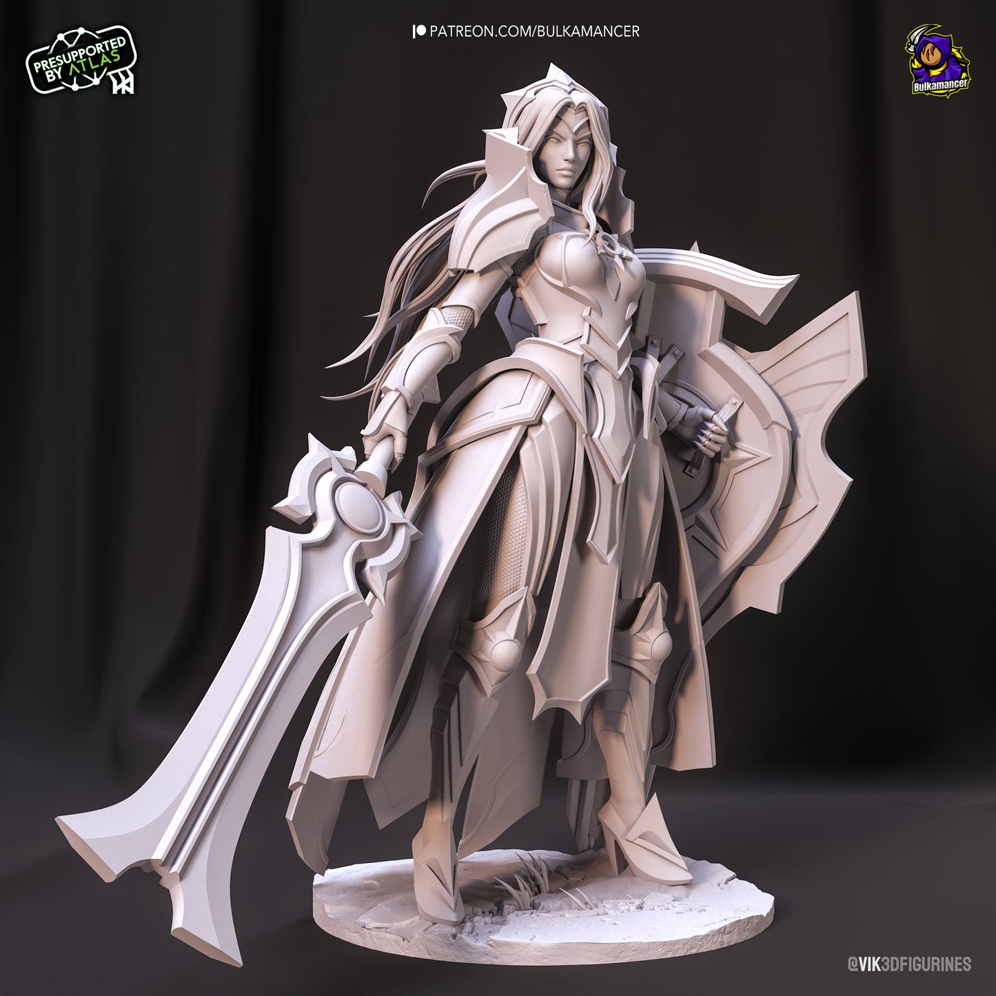 Leona | 9.5-Inch Resin Model Kit | League of Legends - The Radiant Dawn