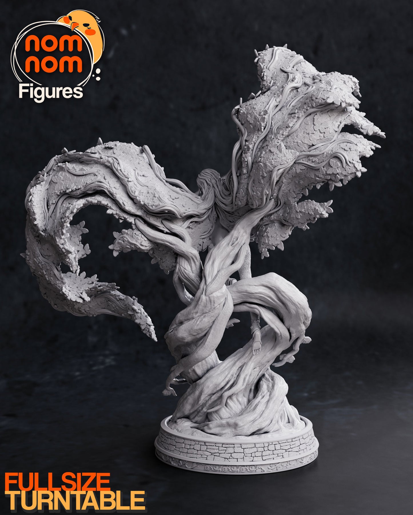 Malenia | 15.5-Inch Resin Model Kit | DIY Elden Ring Goddess of Rot