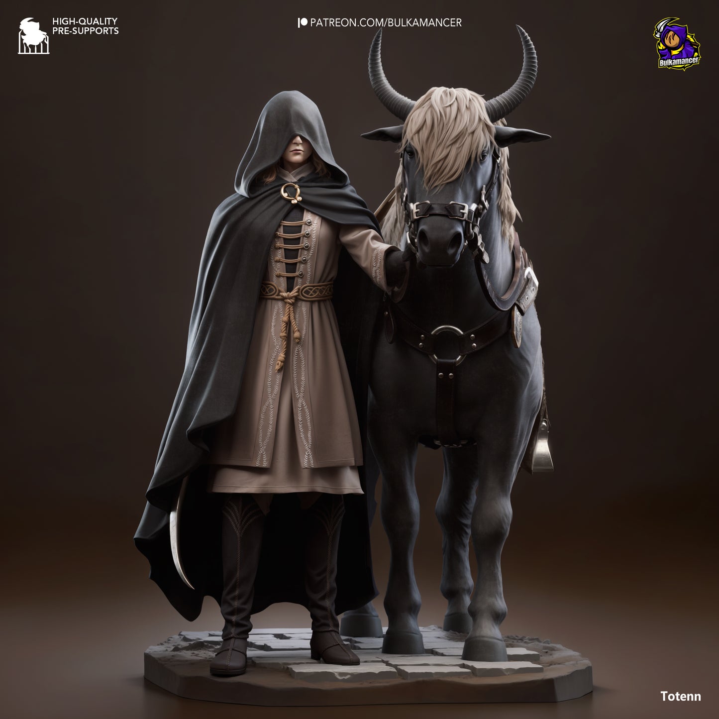 Melina | 9-Inch Resin Model Kit | Elden Ring Flame-Kissed Guide