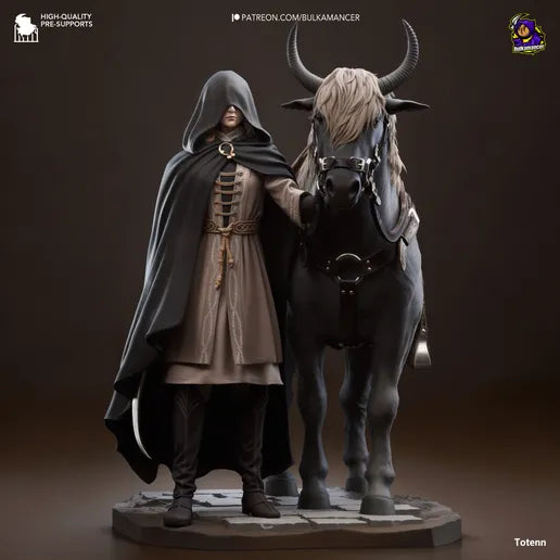 Melina | 9-Inch Resin Model Kit | Elden Ring Flame-Kissed Guide