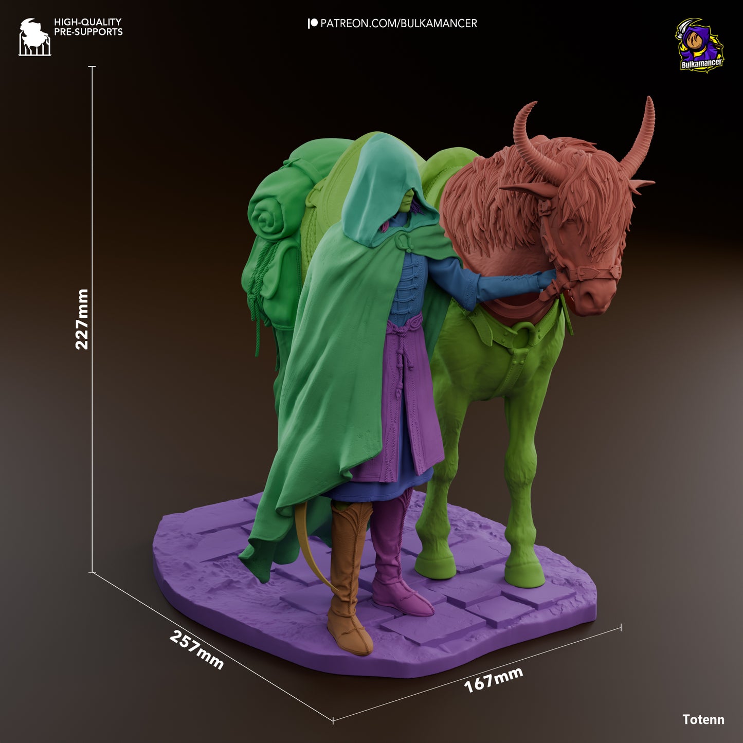 Melina | 9-Inch Resin Model Kit | Elden Ring Flame-Kissed Guide