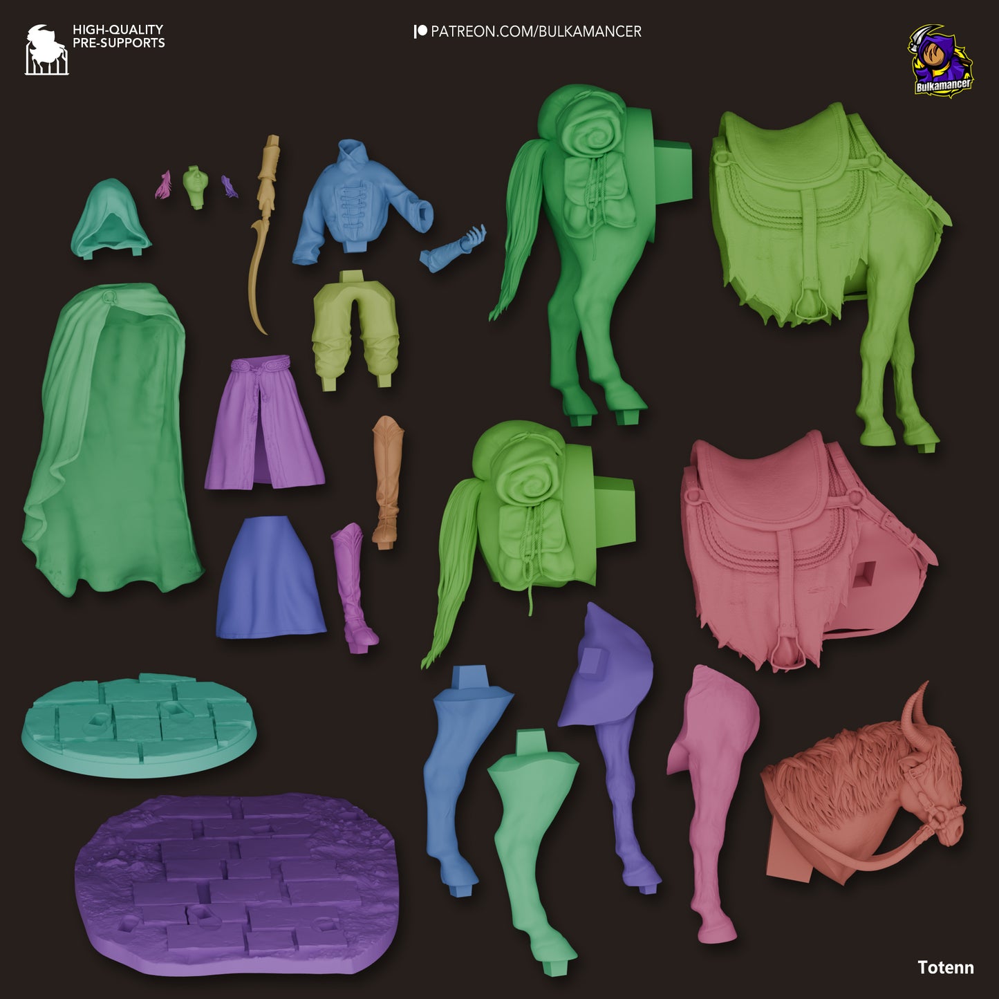 Melina | 9-Inch Resin Model Kit | Elden Ring Flame-Kissed Guide