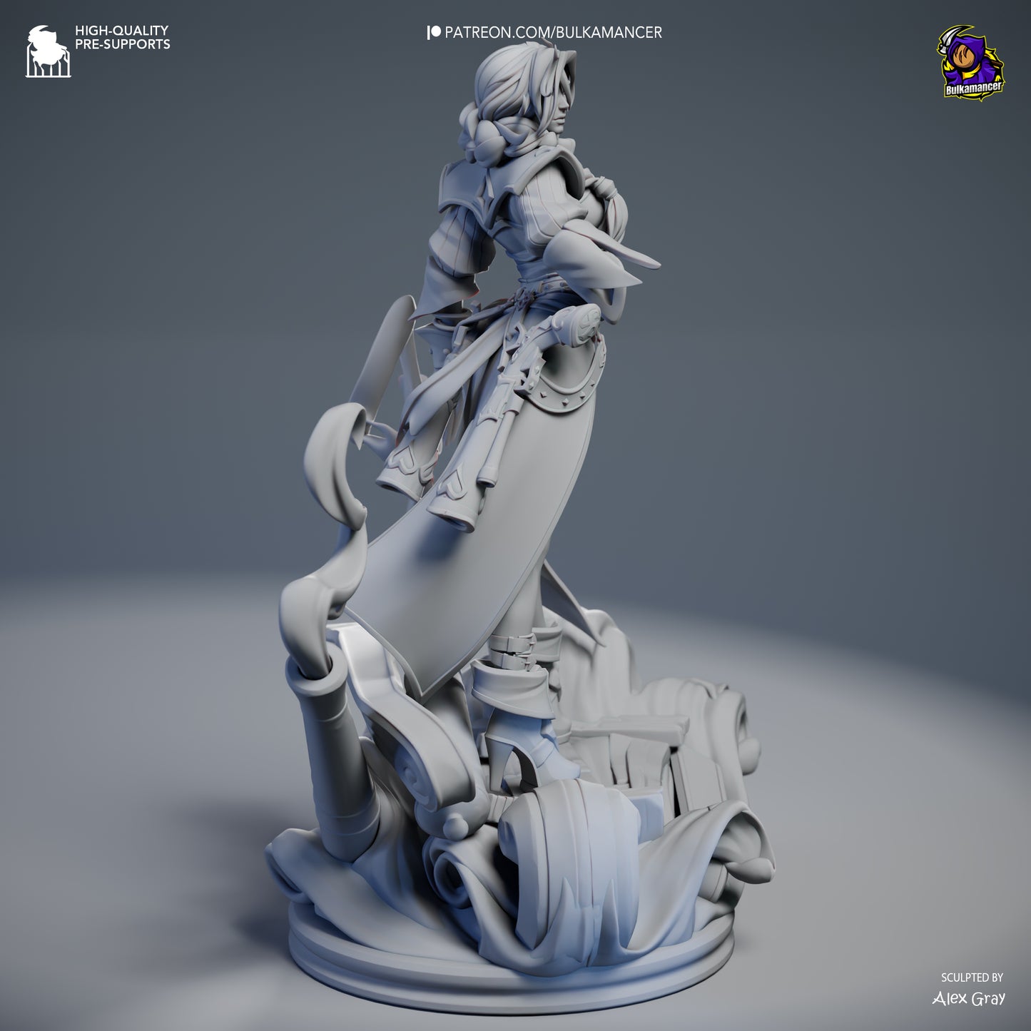 Miss Fortune | 11-Inch Resin Model Kit | League of Legends Pirate Bounty Hunter