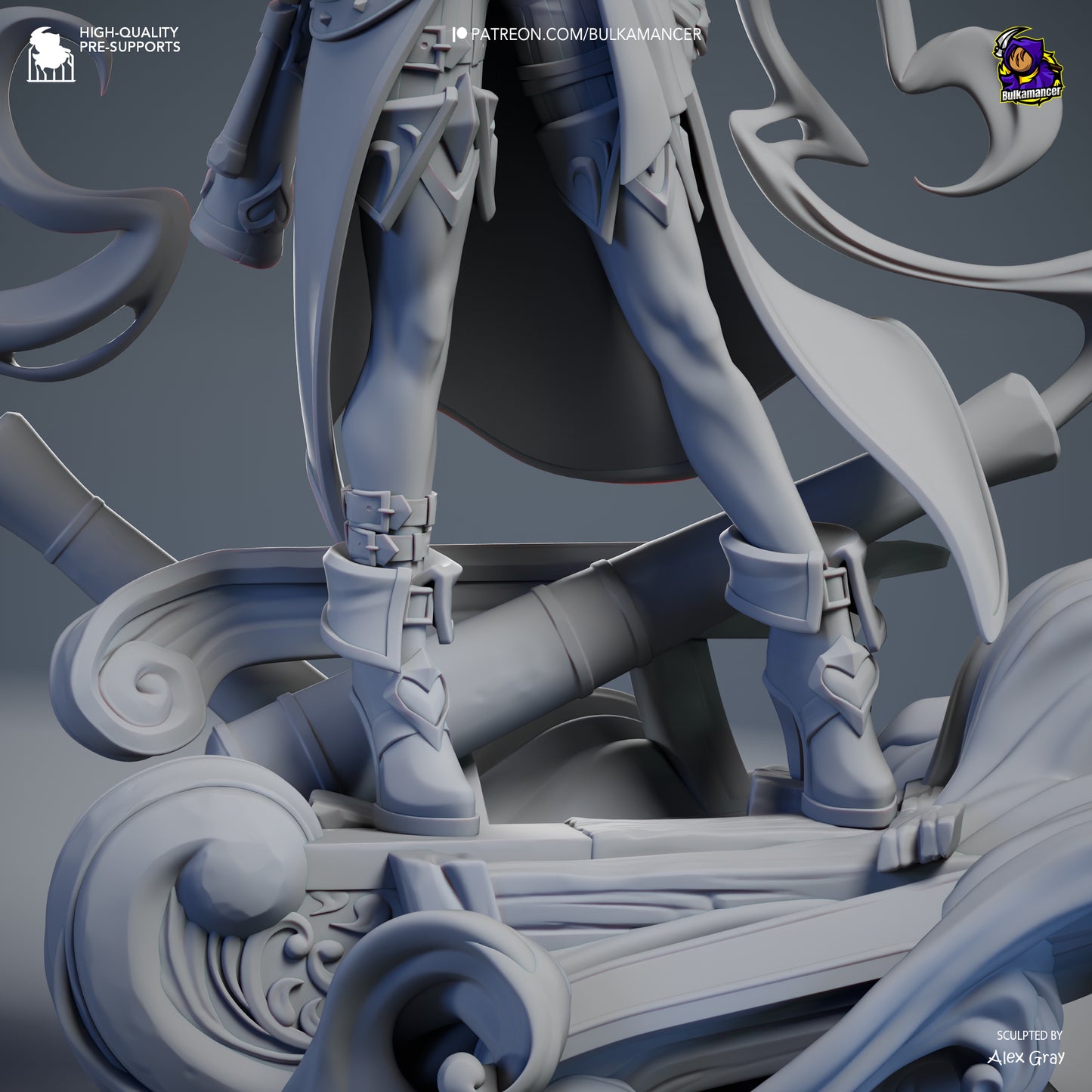Miss Fortune | 11-Inch Resin Model Kit | League of Legends Pirate Bounty Hunter