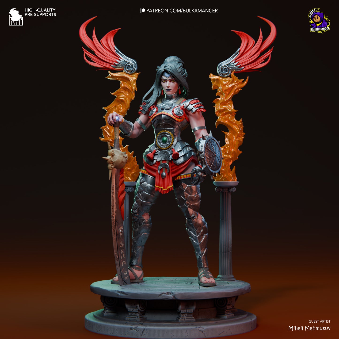 Nemesis | 13-Inch Resin Model Kit | Hades II Goddess of Retribution