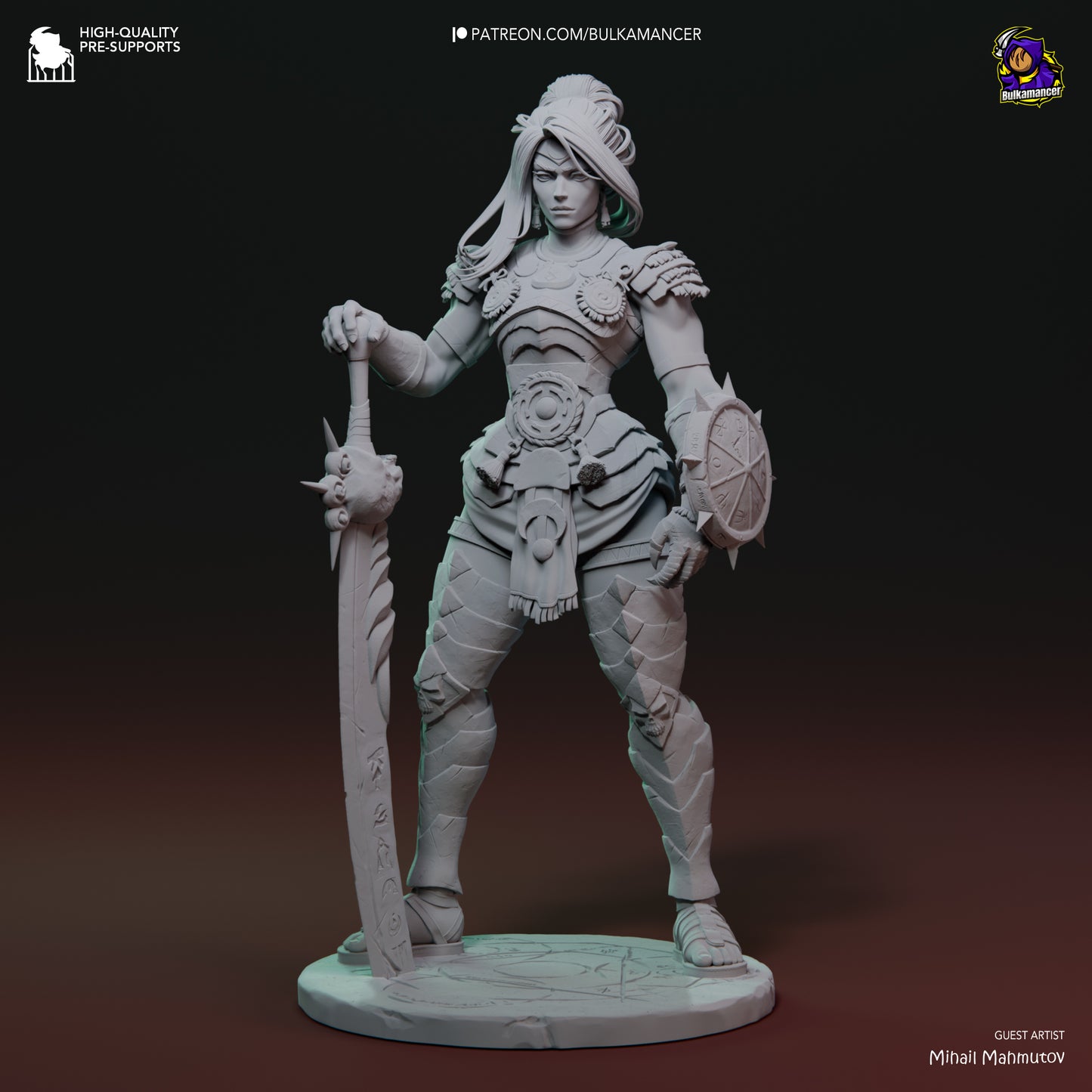 Nemesis | 13-Inch Resin Model Kit | Hades II Goddess of Retribution