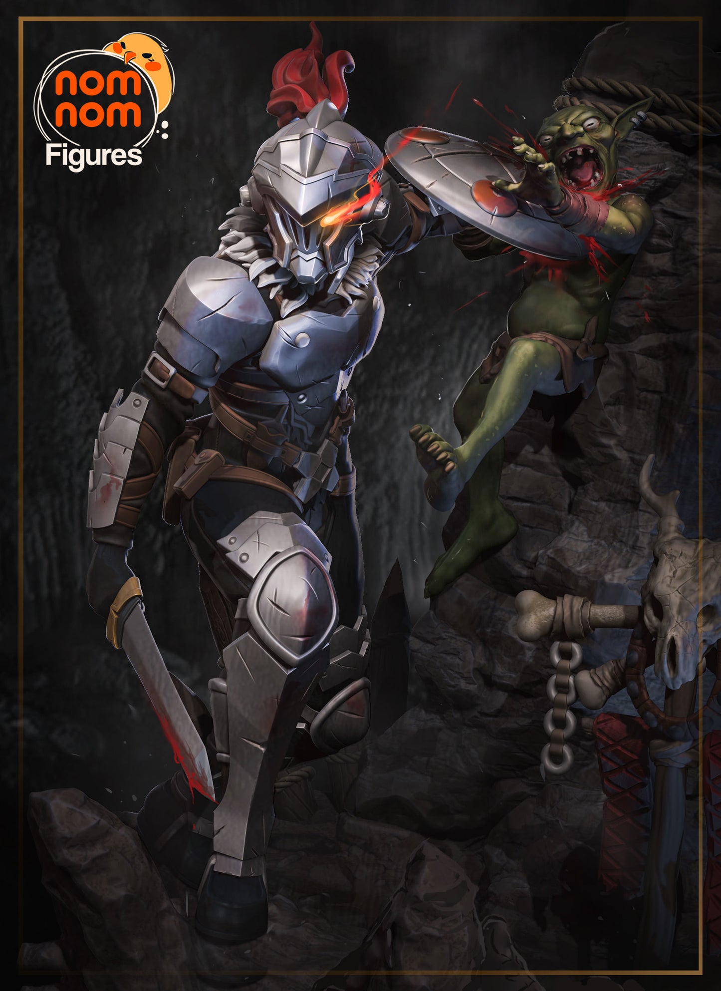 Orcbolg | 8-Inch Resin Model Kit | DIY Goblin Slayer Specialist