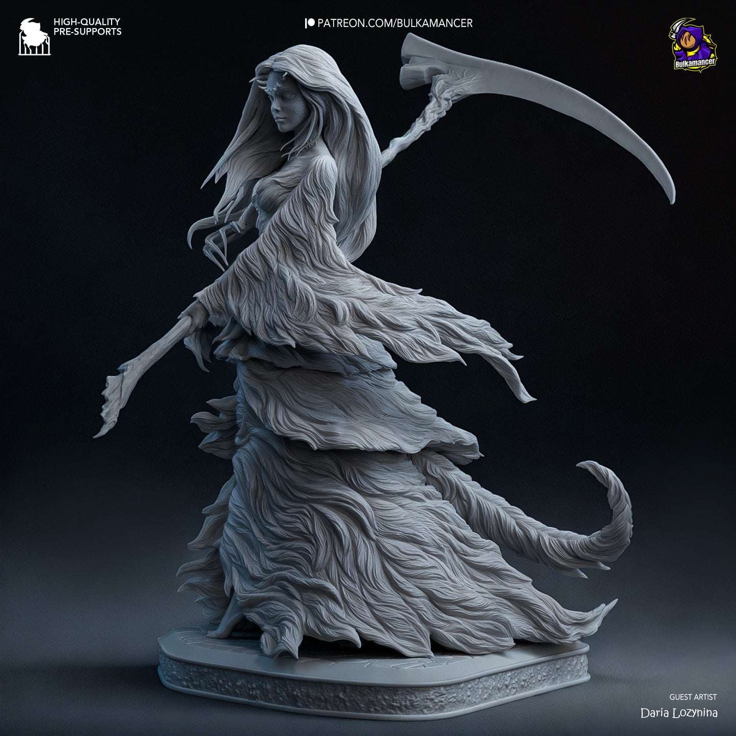 Crossbreed Priscilla | 10-Inch Resin Model Kit | Dark Souls Mistress of the Painted World