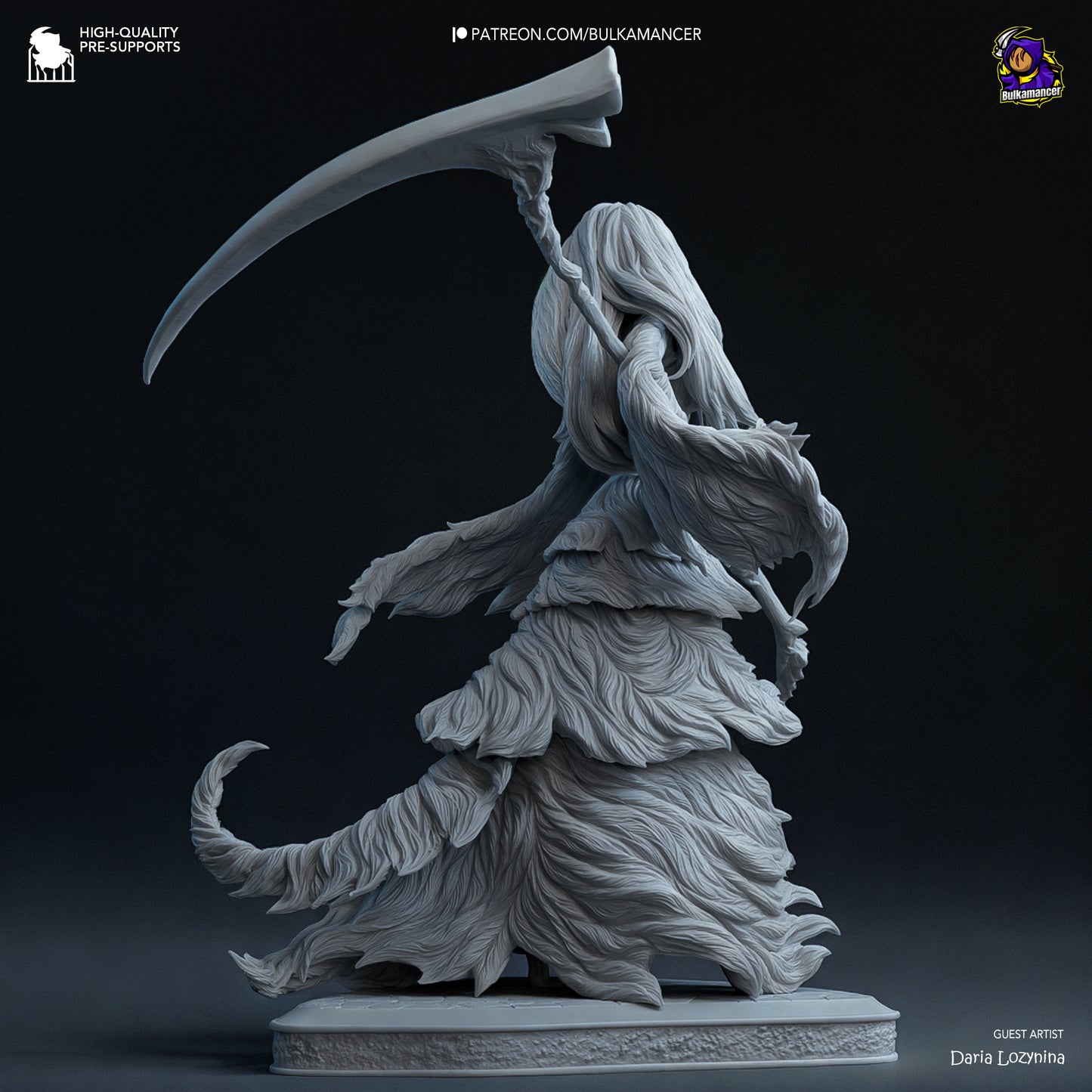Crossbreed Priscilla | 10-Inch Resin Model Kit | Dark Souls Mistress of the Painted World