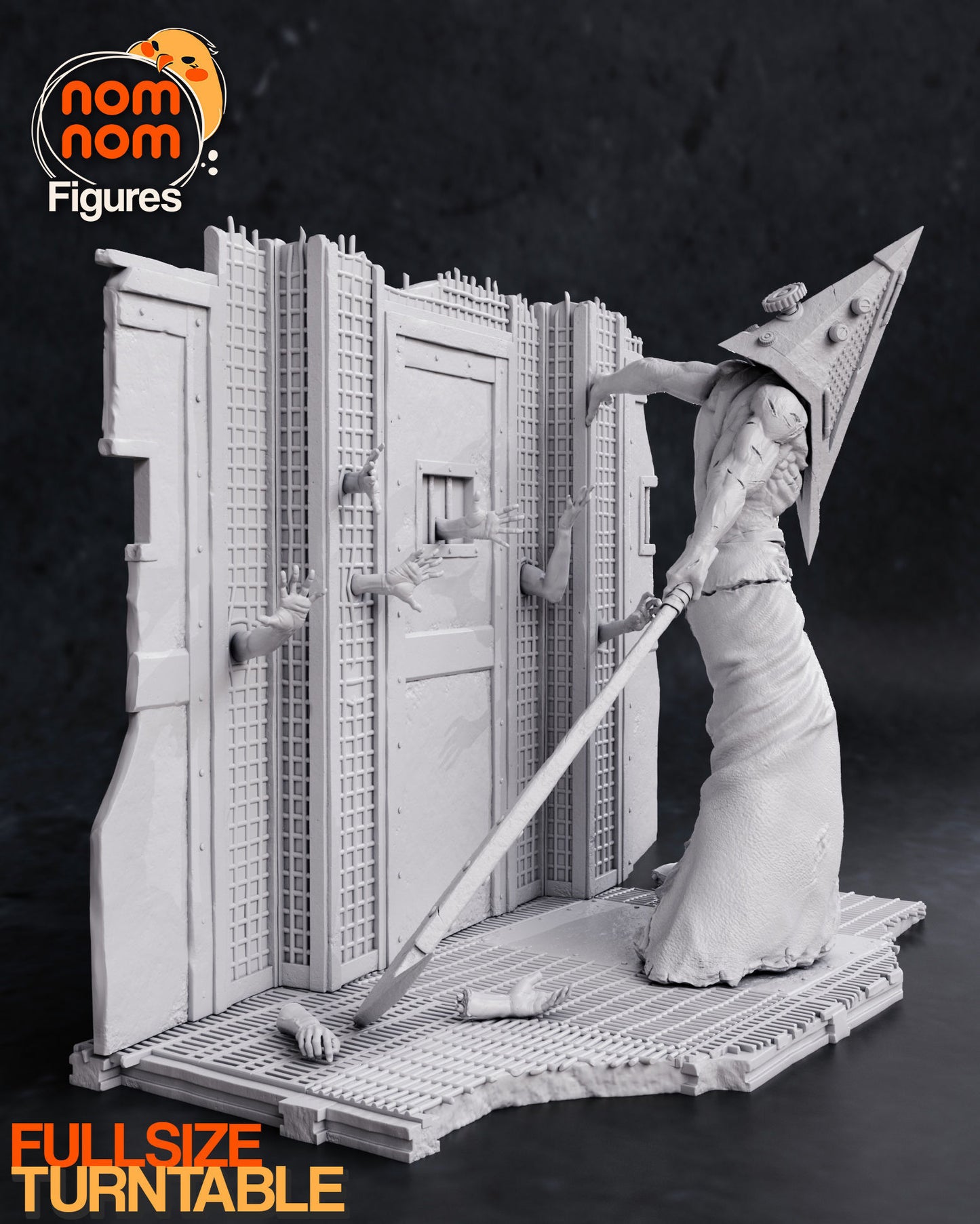 Pyramid Head | Resin Model or Bust Kit | DIY Silent Hill Executioner