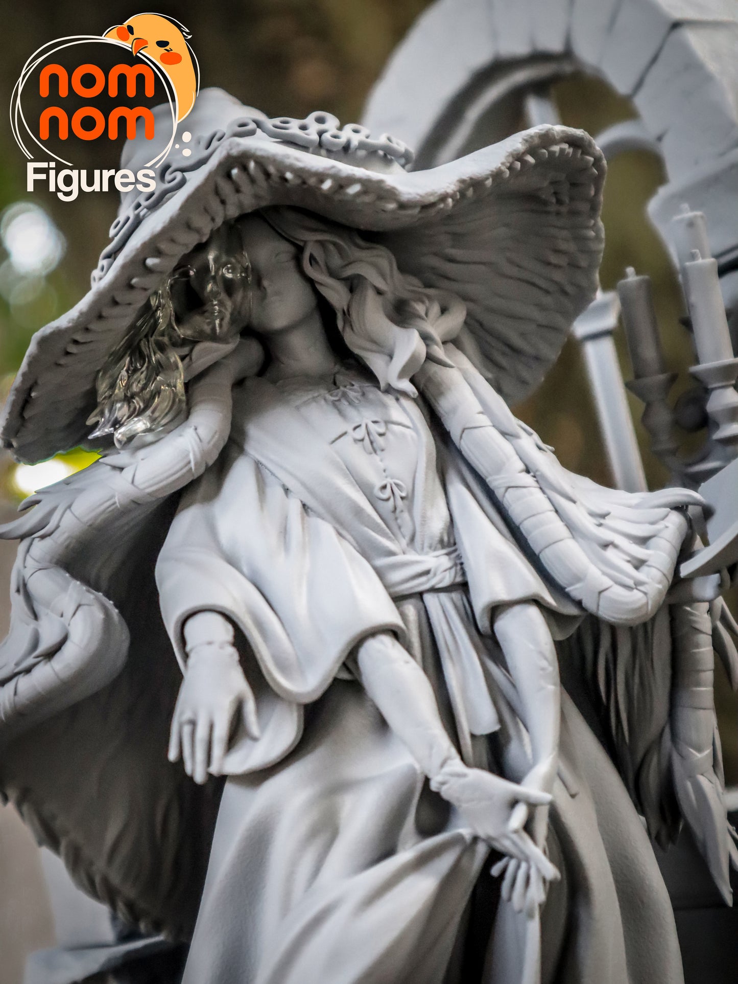 Ranni the Witch | 9.5-Inch Resin Model Kit | Elden Ring Four-Armed Sorceress