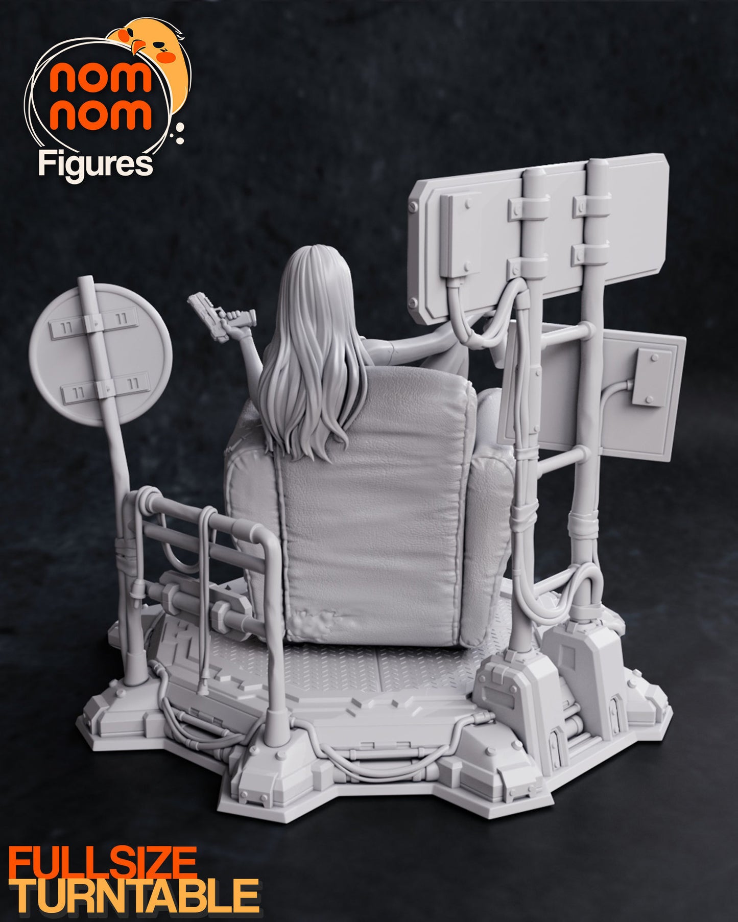 Rebecca | 6.5-Inch Resin Model Kit | DIY Cyberpunk Edgerunners Netrunner
