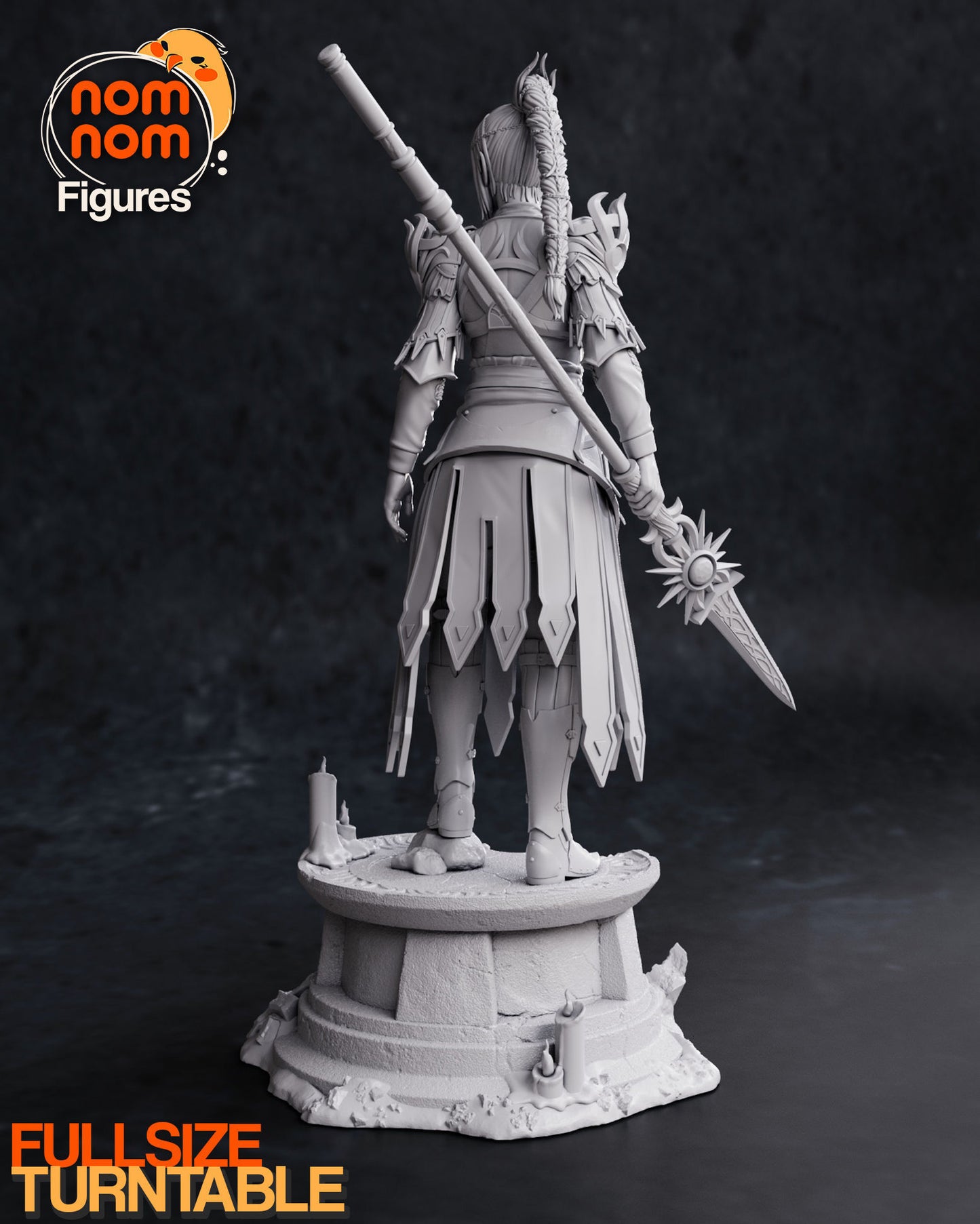 Shadowheart | Resin Model or Bust Kit | BG3 Baldur’s Gate Cleric of Shar