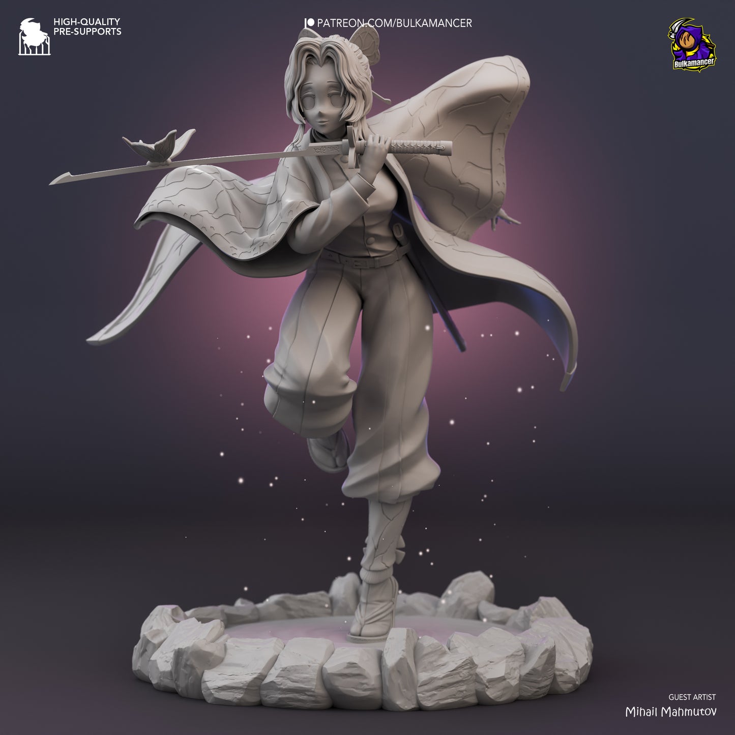 Shinobu Kocho | 8-Inch Resin Model Kit | Demon Slayer Insect Hashira