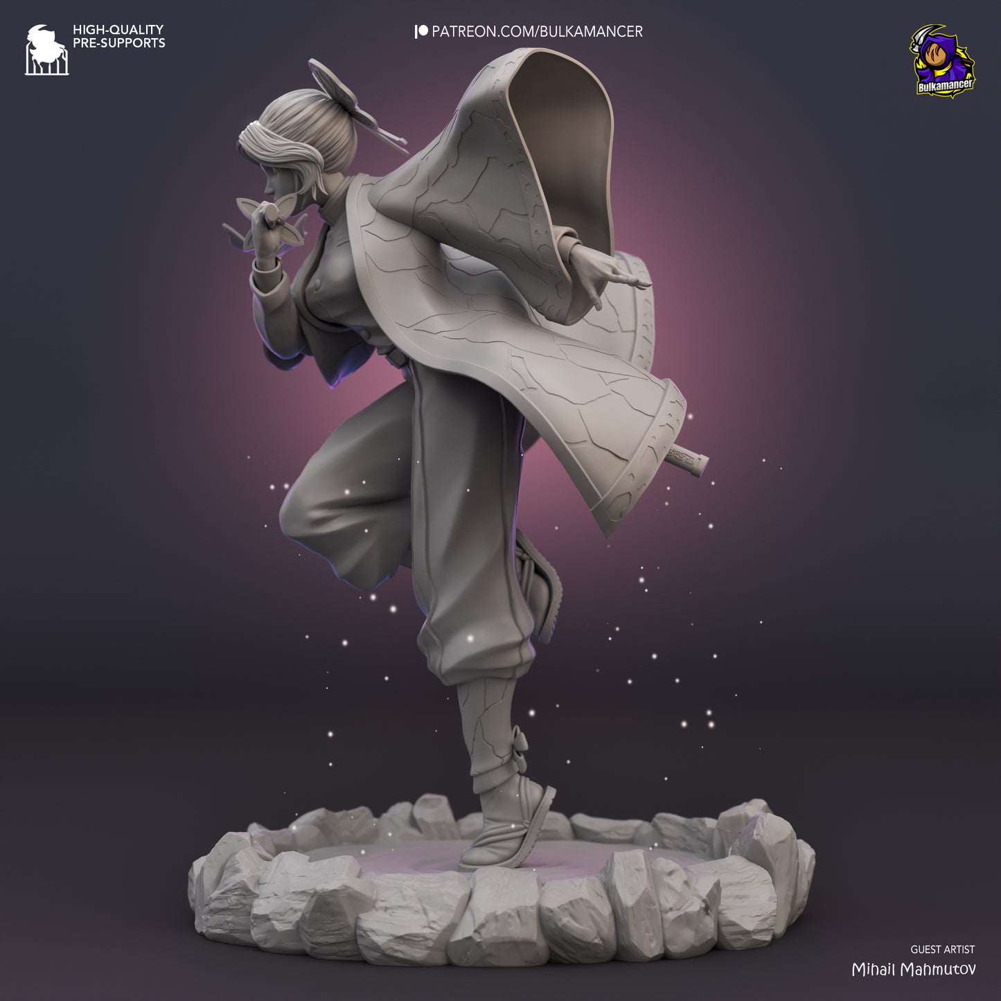 Shinobu Kocho | 8-Inch Resin Model Kit | Demon Slayer Insect Hashira