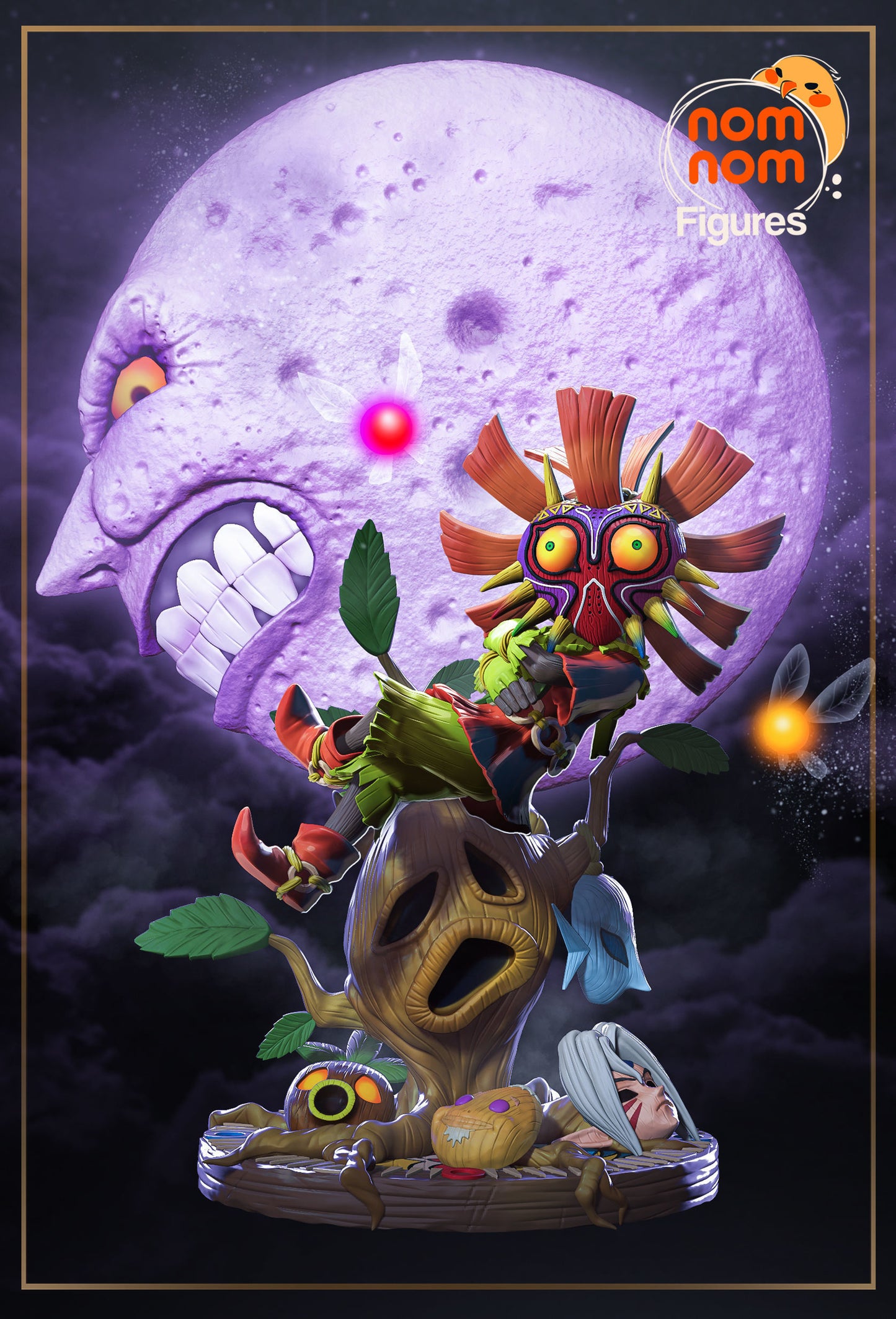 Skull Kid | Resin Model or Bust Kit | DIY The Legend of Zelda Mischievous Trickster