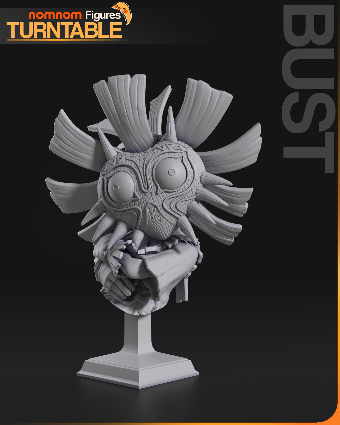Skull Kid | Resin Model or Bust Kit | DIY The Legend of Zelda Mischievous Trickster