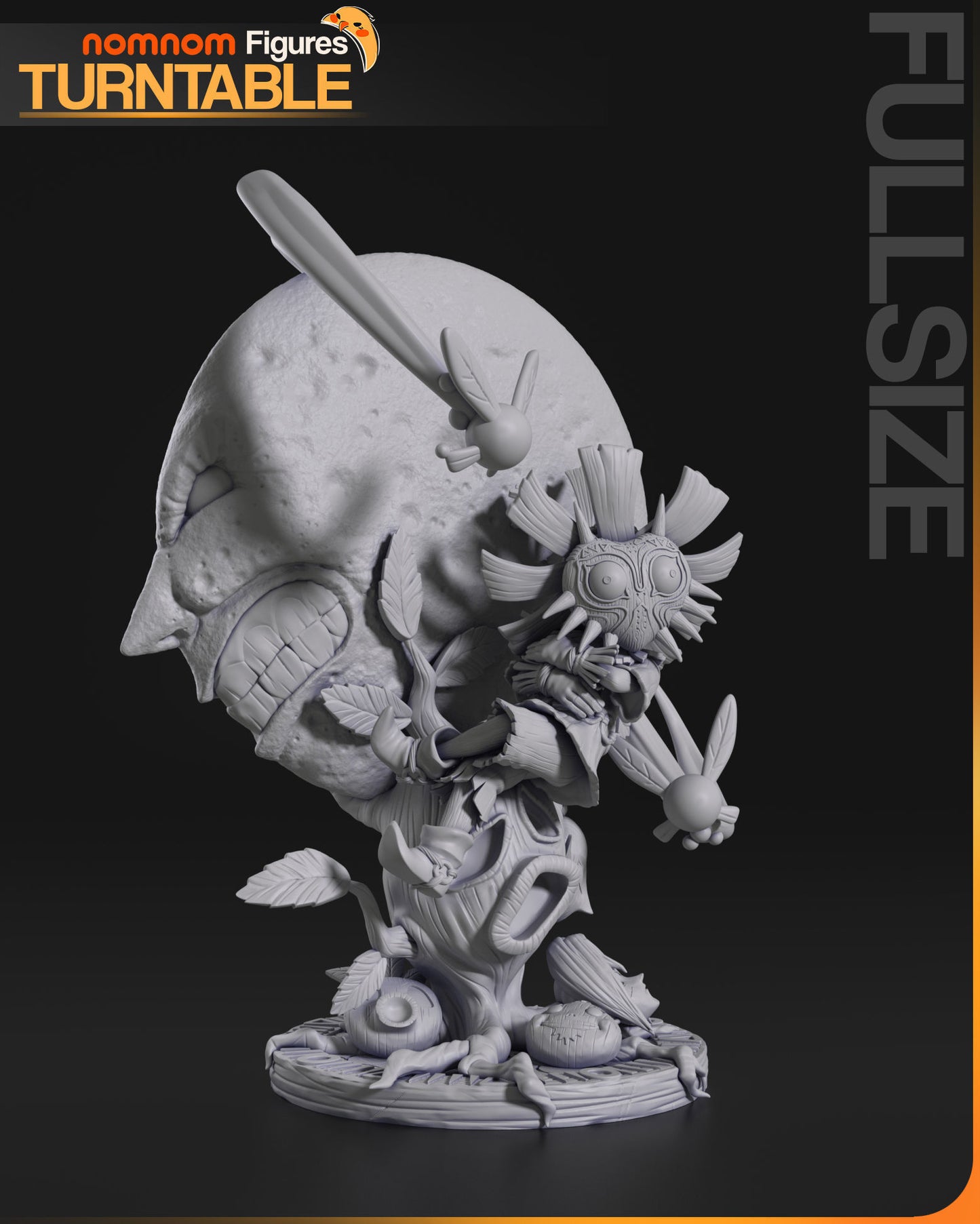 Skull Kid | Resin Model or Bust Kit | DIY The Legend of Zelda Mischievous Trickster