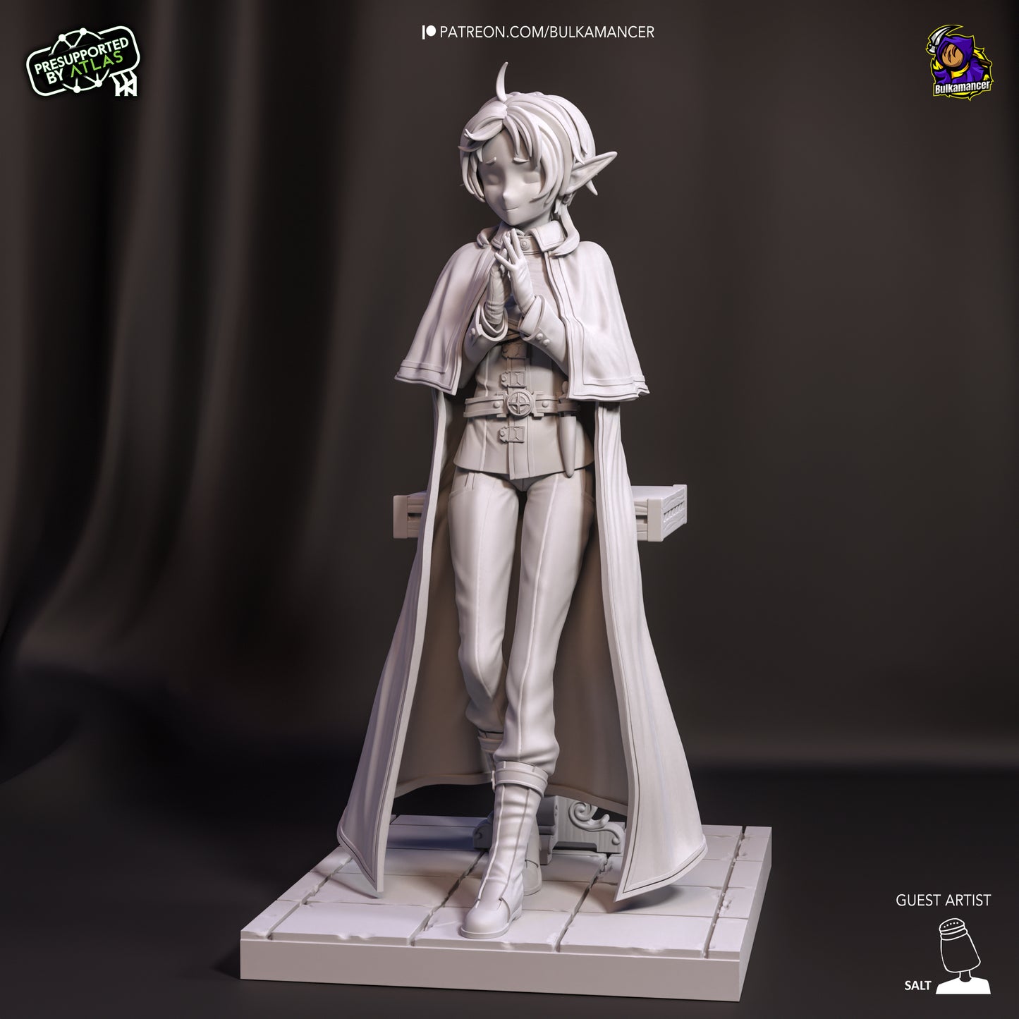 Sylphiette | 10-Inch Resin Model Kit | Mushoku Tensei - The Silent Spellcaster of Ranoa