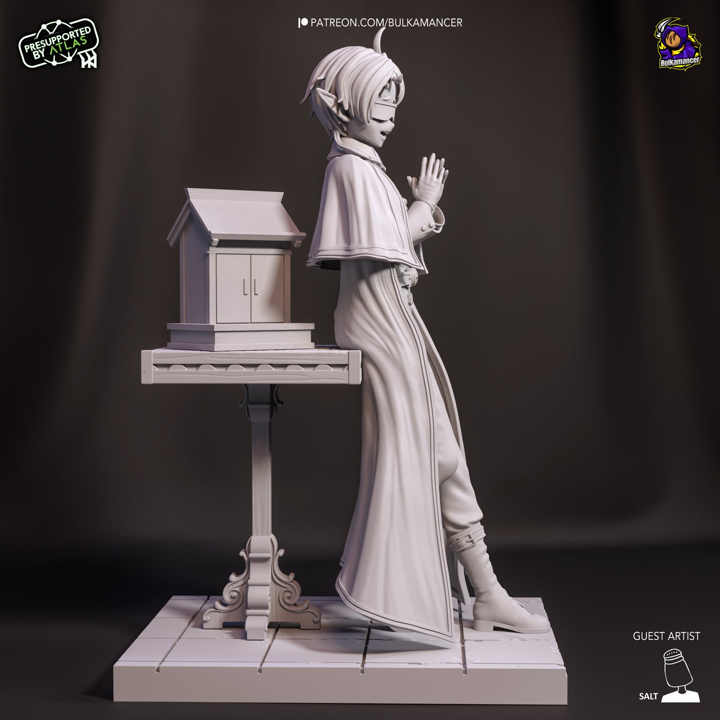 Sylphiette | 10-Inch Resin Model Kit | Mushoku Tensei - The Silent Spellcaster of Ranoa