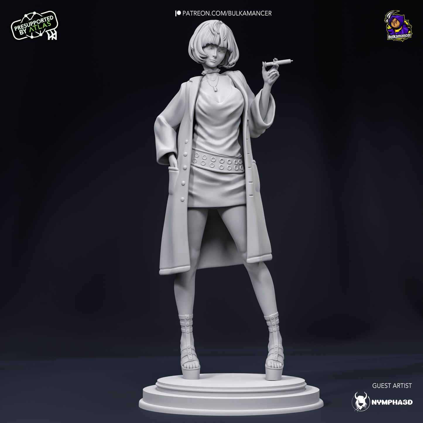 Tae Takemi | 9-Inch Resin Model Kit | Persona 5 Death Confidant Doctor