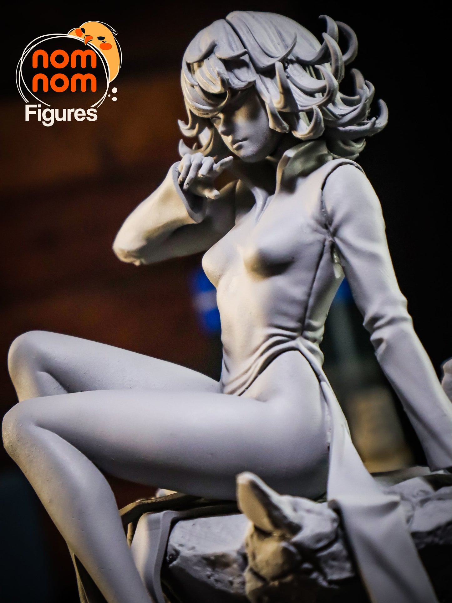Tatsumaki | 6-Inch Resin Model Kit | DIY One Punch Man Tornado Esper