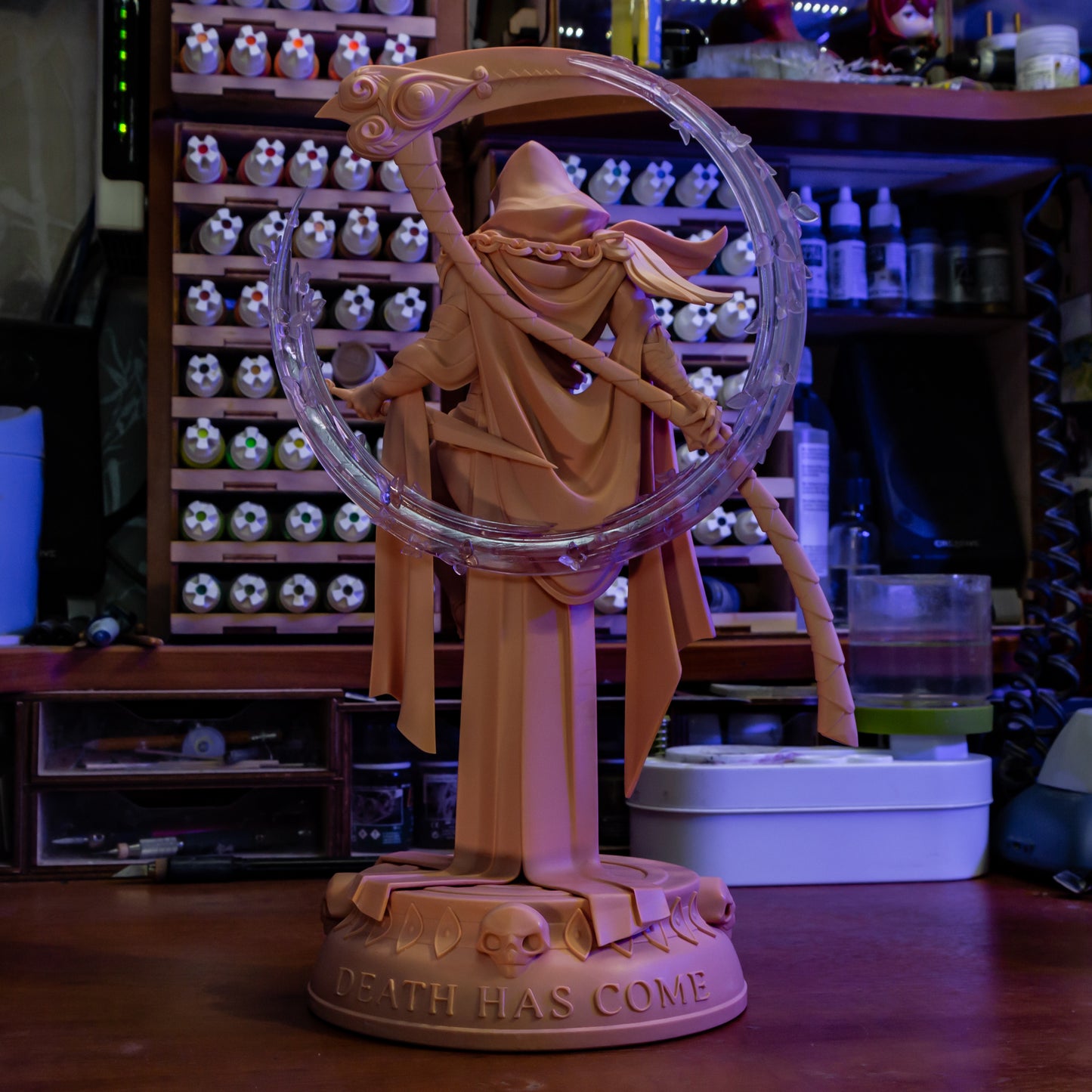 Thanatos | 12.5-Inch Resin Model Kit | Hades Judgment Incarnate of the Underworld
