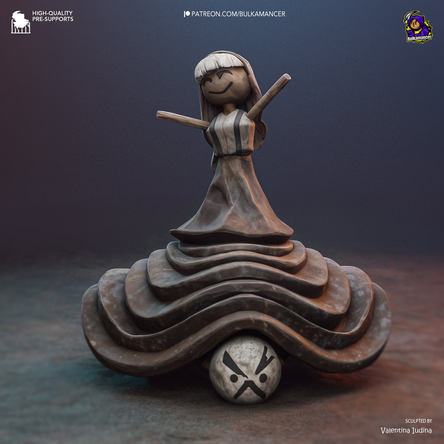 Clea & Francois Rock | 2-Inch Resin Model Kit | Clair Obscur Expedition 33