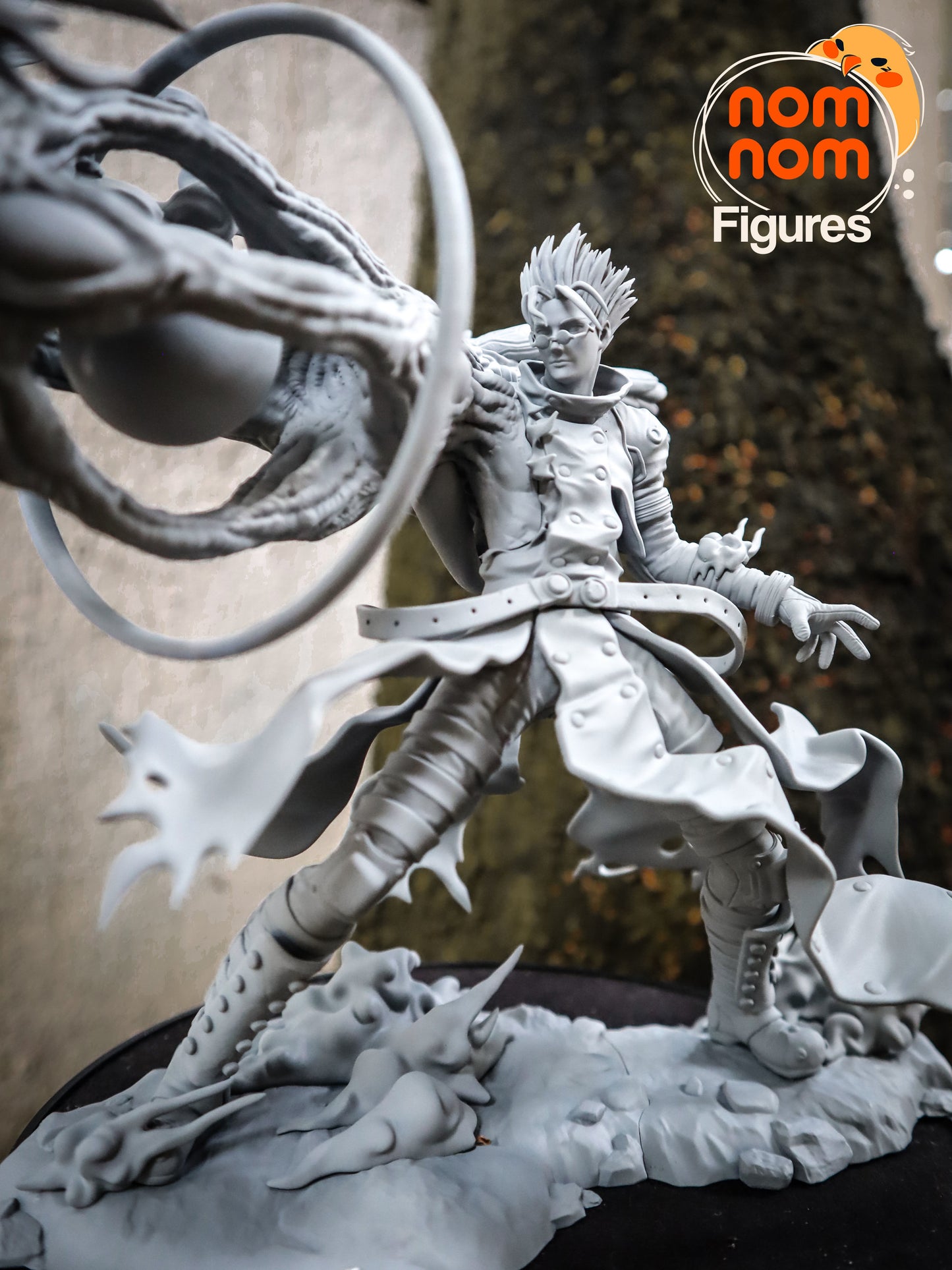 Vash the Stampede | 9-Inch Resin Model Kit | Trigun Angel Arm Transformation