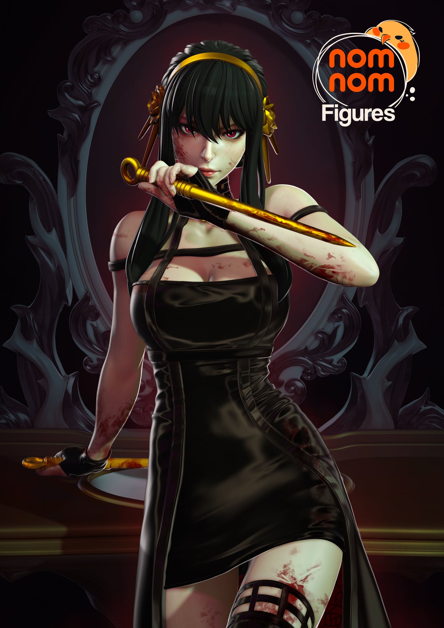Yor Forger | 8-Inch Resin Model Kit | Spy x Family Thorn Princess