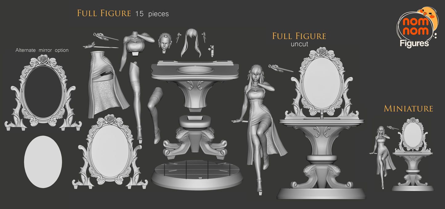 Yor Forger | 8-Inch Resin Model Kit | Spy x Family Thorn Princess