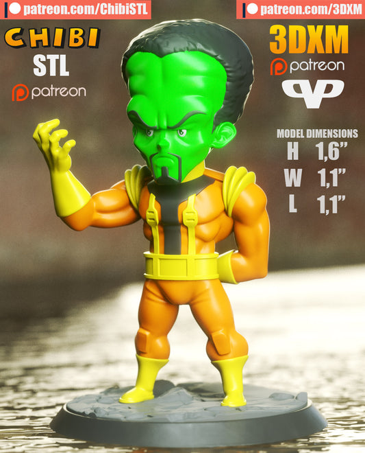 Chibi The Leader Samuel Sterns | Resin Model Kit | Gamma Genius Villain
