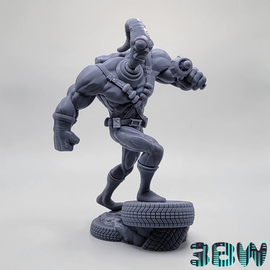Earthworm Jim | 8-Inch Resin Model Kit | DIY Groovy Plasma Blaster Scene