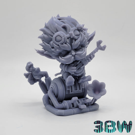 Chibi Heimerdinger | 3-Inch Resin Model Kit | Arcane League of Legends Inventor
