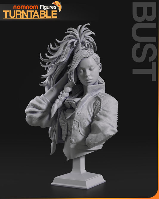 Genma Bust | 4-Inch Resin Model Kit | DIY Monster Hunter Wilds-Inspired Kit