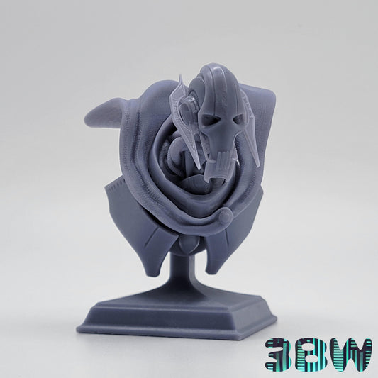 General Grievous Bust | 3-Inch Resin Model Kit | DIY Star Wars Villian