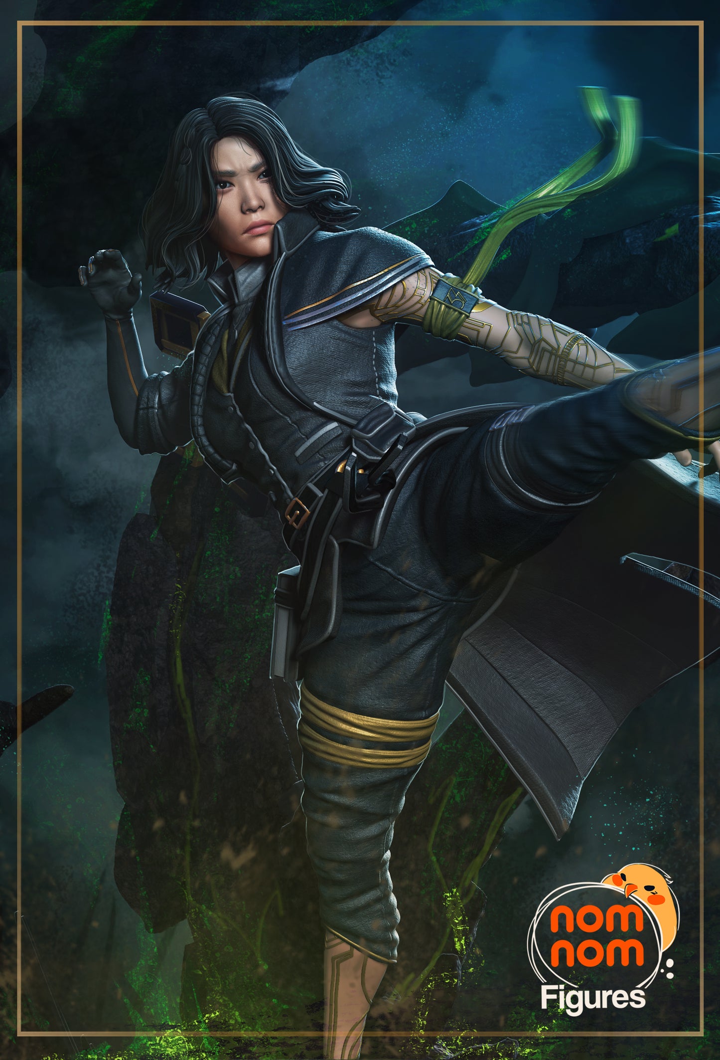 Lune | Resin Model or Bust Kit | DIY Clair Obscur: Expedition 33 Elemental Mage