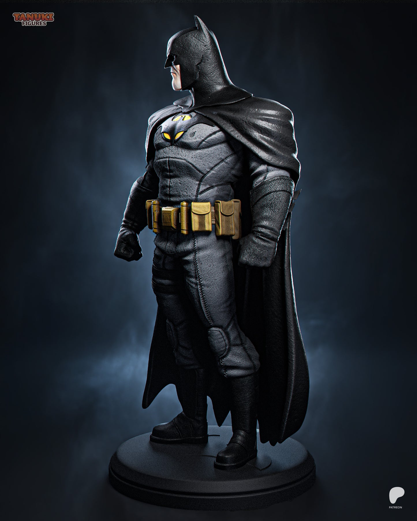 Batman | 7.5-Inch Resin Model Kit | Toon-Style Caped Crusader