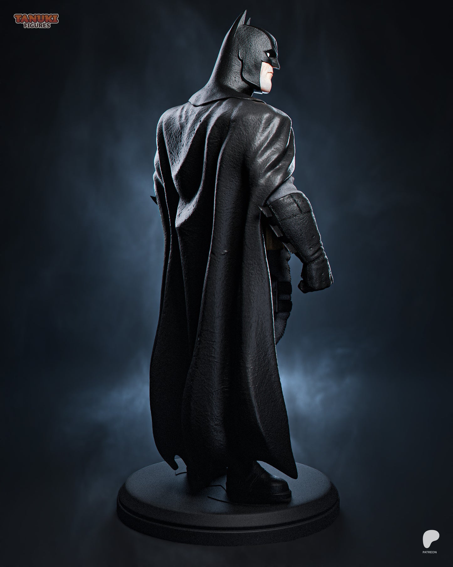 Batman | 7.5-Inch Resin Model Kit | Toon-Style Caped Crusader