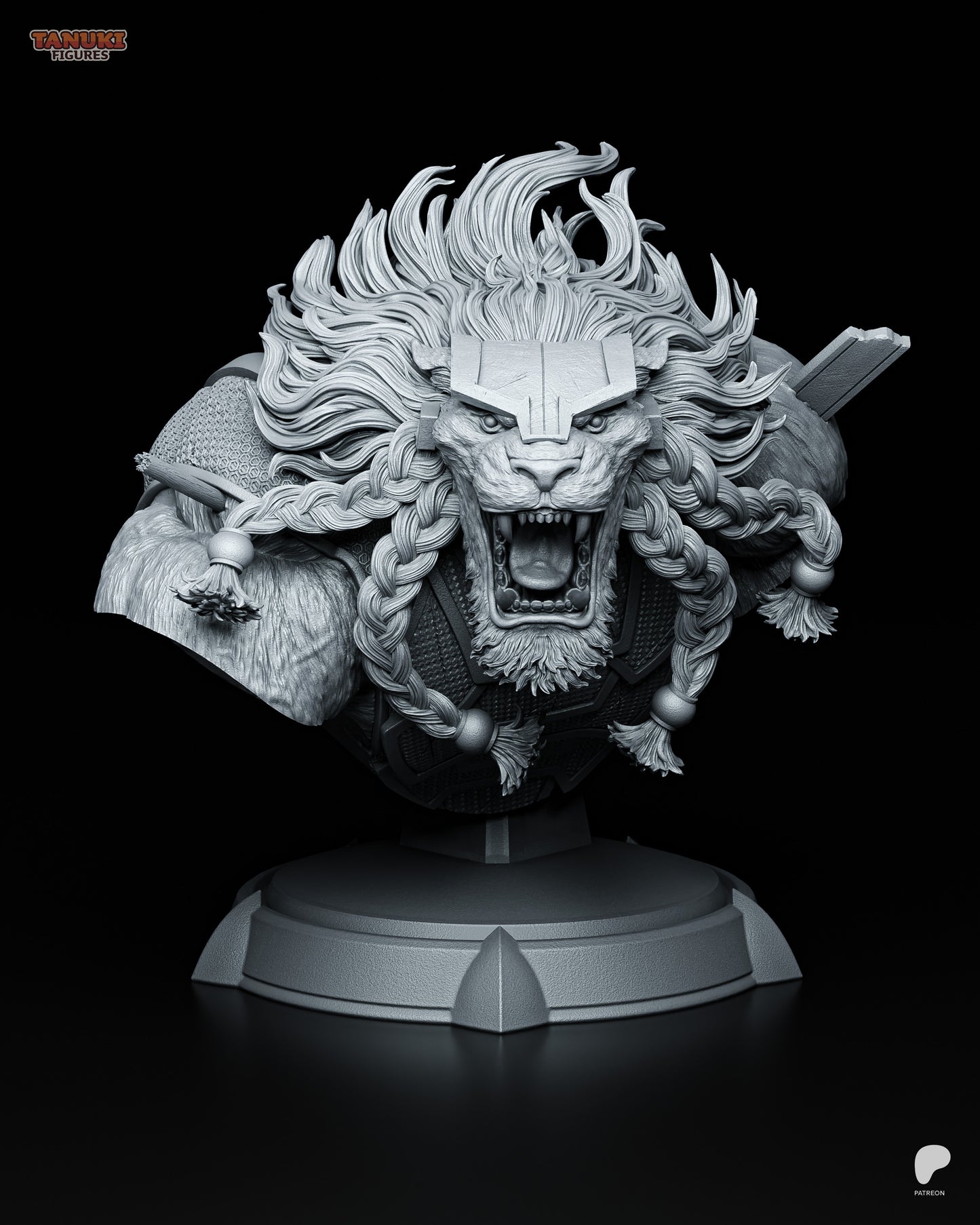 Battle Beast | Resin Model or Bust Kit | Invincible Galactic Gladiator