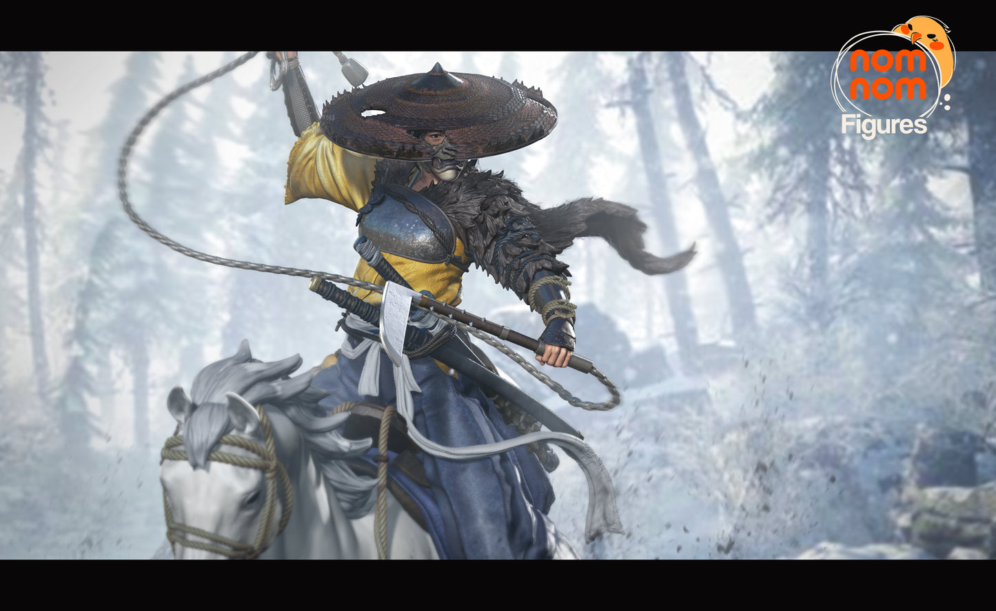 Atsu | Resin Model or Bust Kit | Ghost of Yotei - Onryo of Vengeance