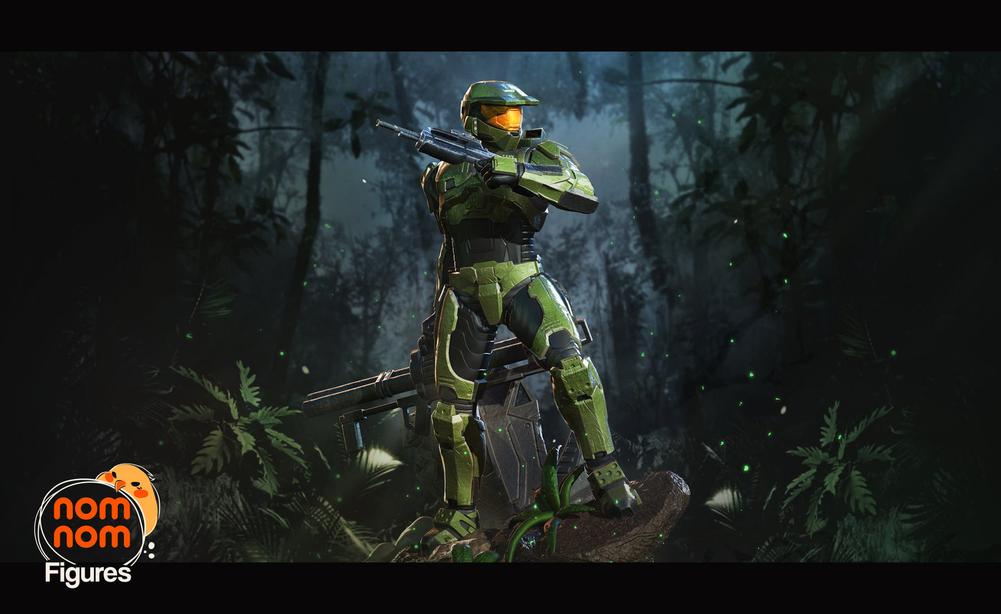 Master Chief | 8-Inch Resin Model Kit | DIY Halo 2 Spartan Warrior