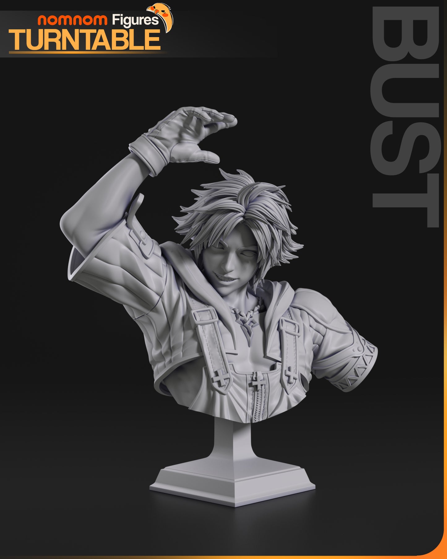 Tidus | Resin Model or Bust Kit | Final Fantasy X Zanarkand Star