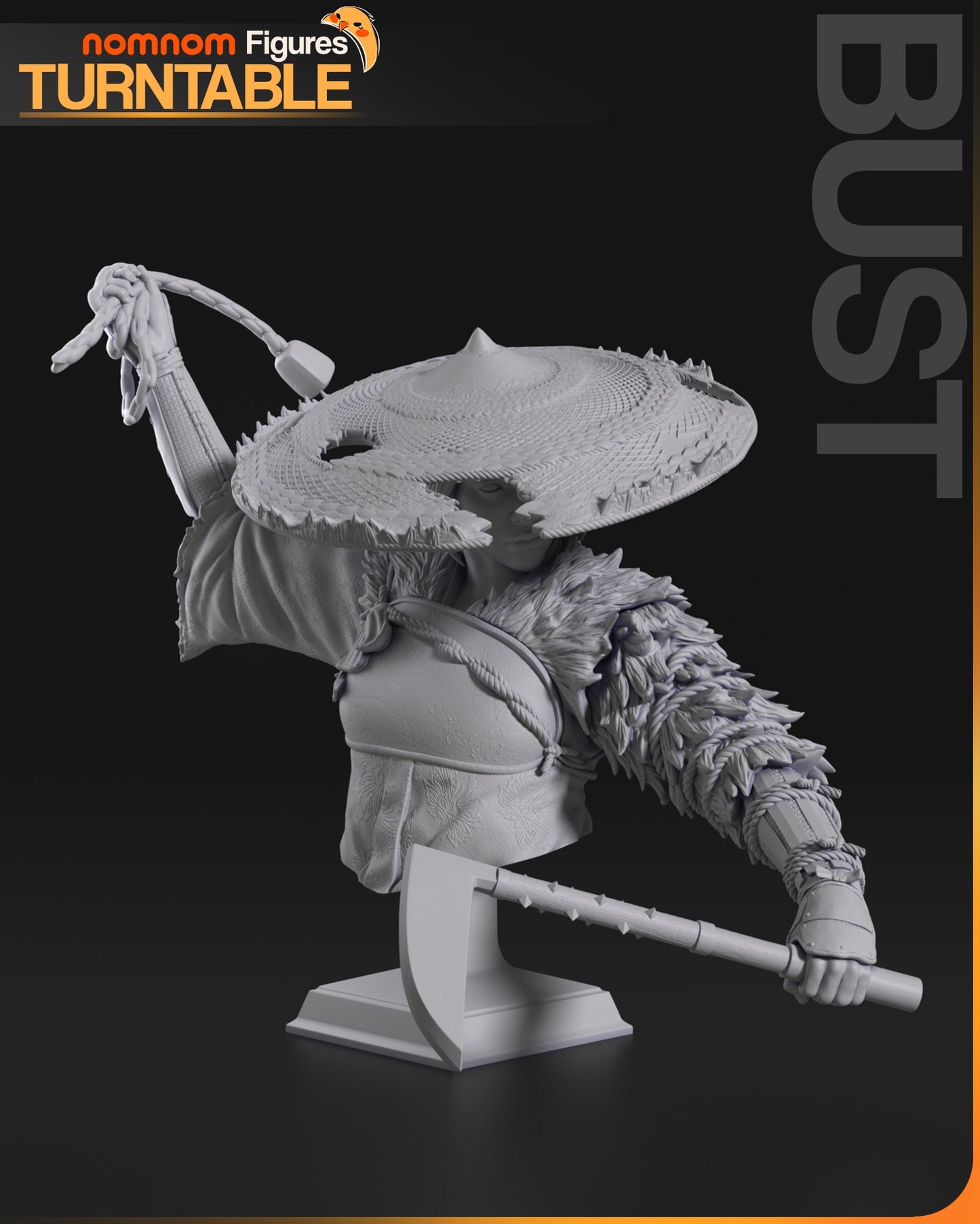 Atsu | Resin Model or Bust Kit | Ghost of Yotei - Onryo of Vengeance