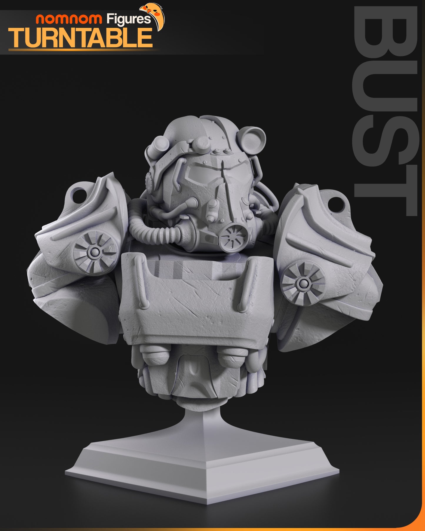 T-60 Power Armor | Resin Model or Bust Kit | DIY Fallout 4 Post-Apocalyptic Mech